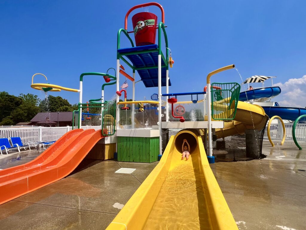 Jellystone Delaware Beaches Water Play Structure