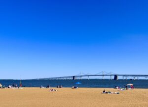 Sandy Point State Park Beach