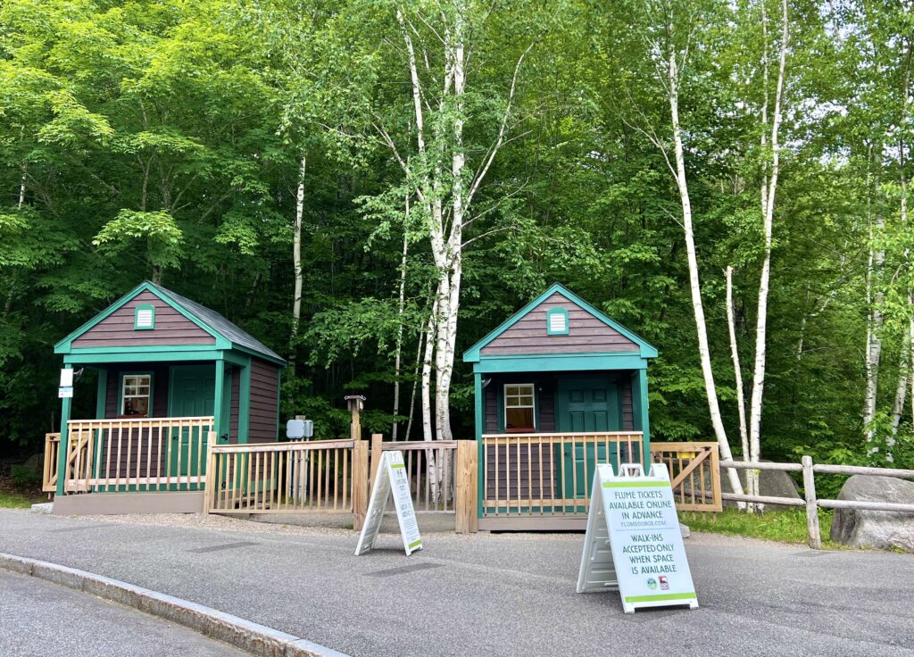 The Flume Gorge Admission Buildings