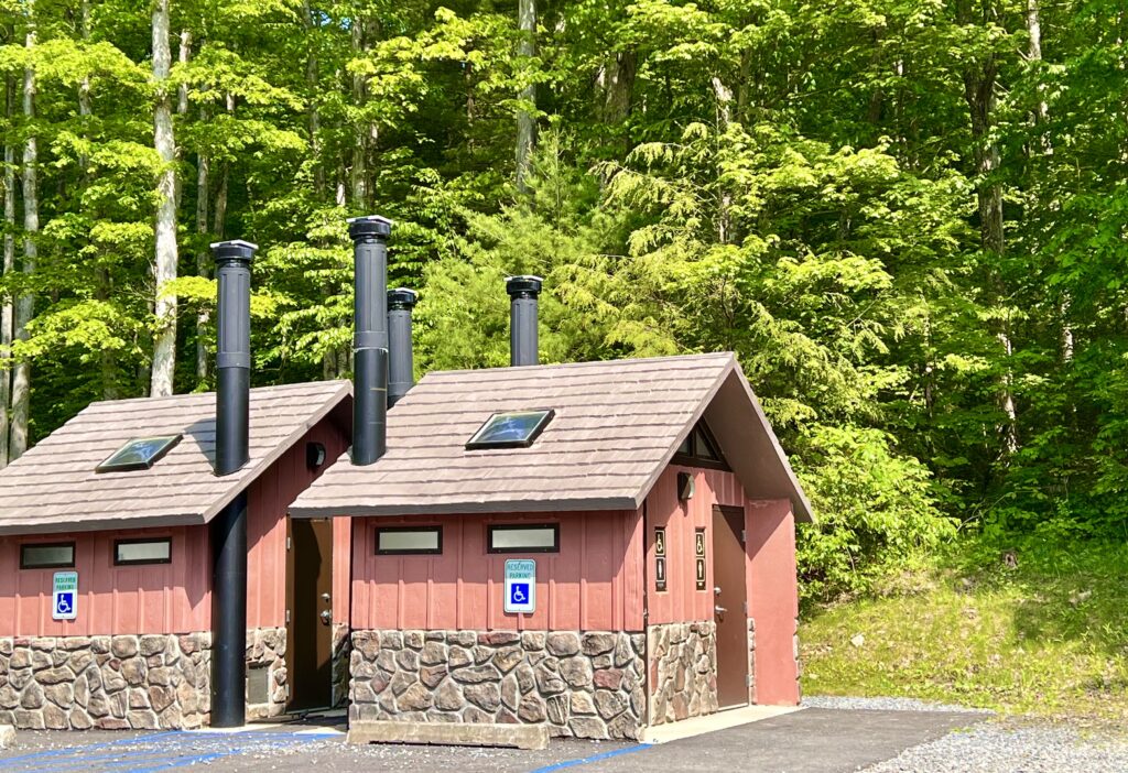 Whipple Dam State Park Restrooms