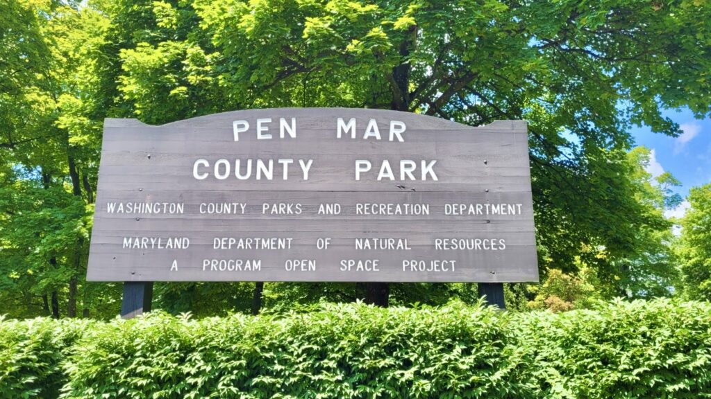 Pen Mar Park Sign