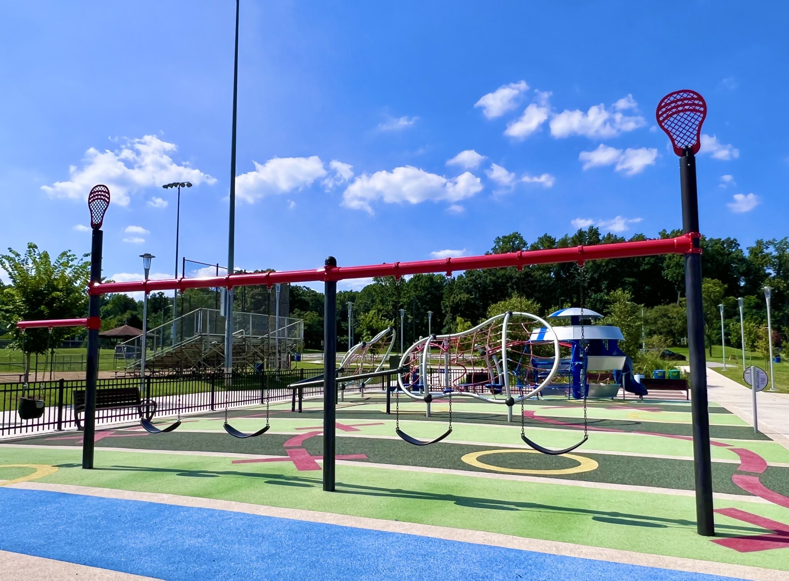 Whitemarsh Park Swings - Been There Done That with Kids