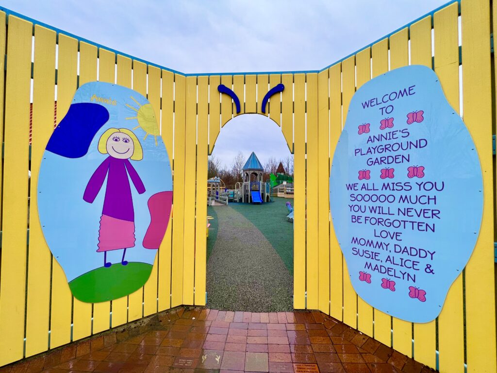 Annies Playground Butterfly Entrance