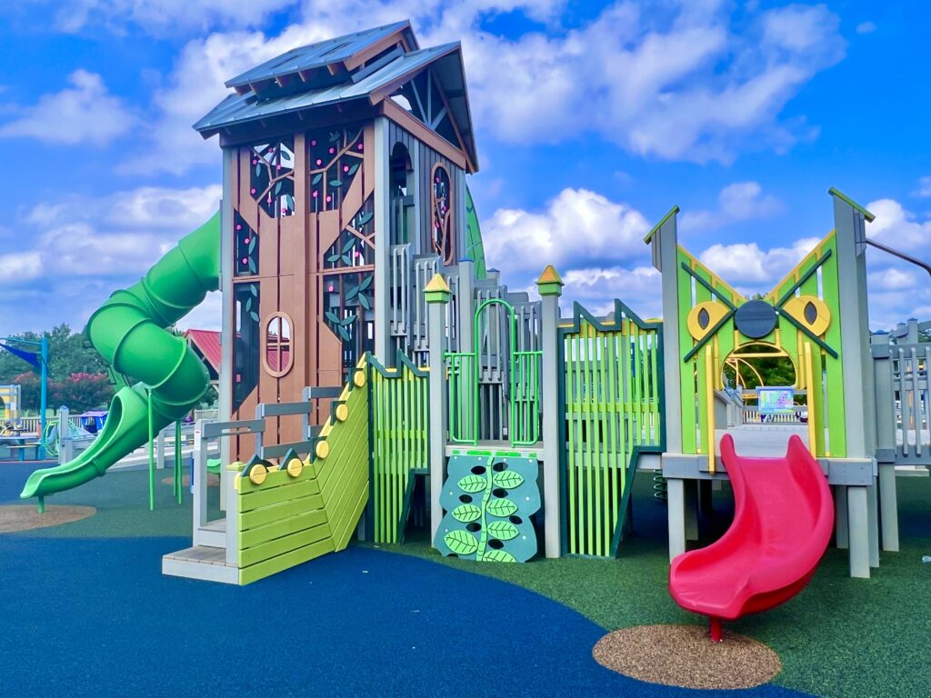 Annies Playground Large Slides