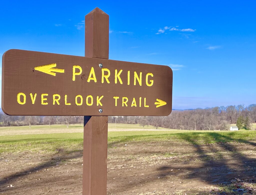 Susquehanna Riverlands State Park Parking Sign