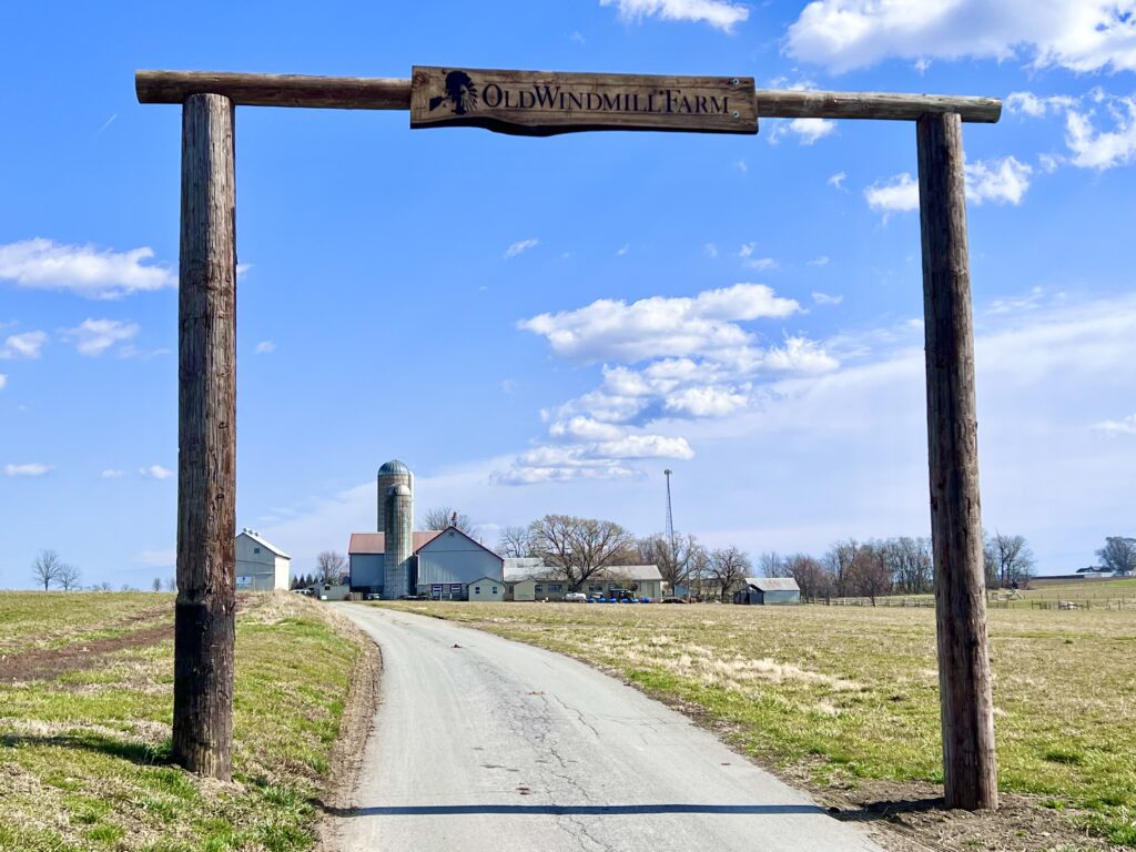 Old Windmill Farm Entrance