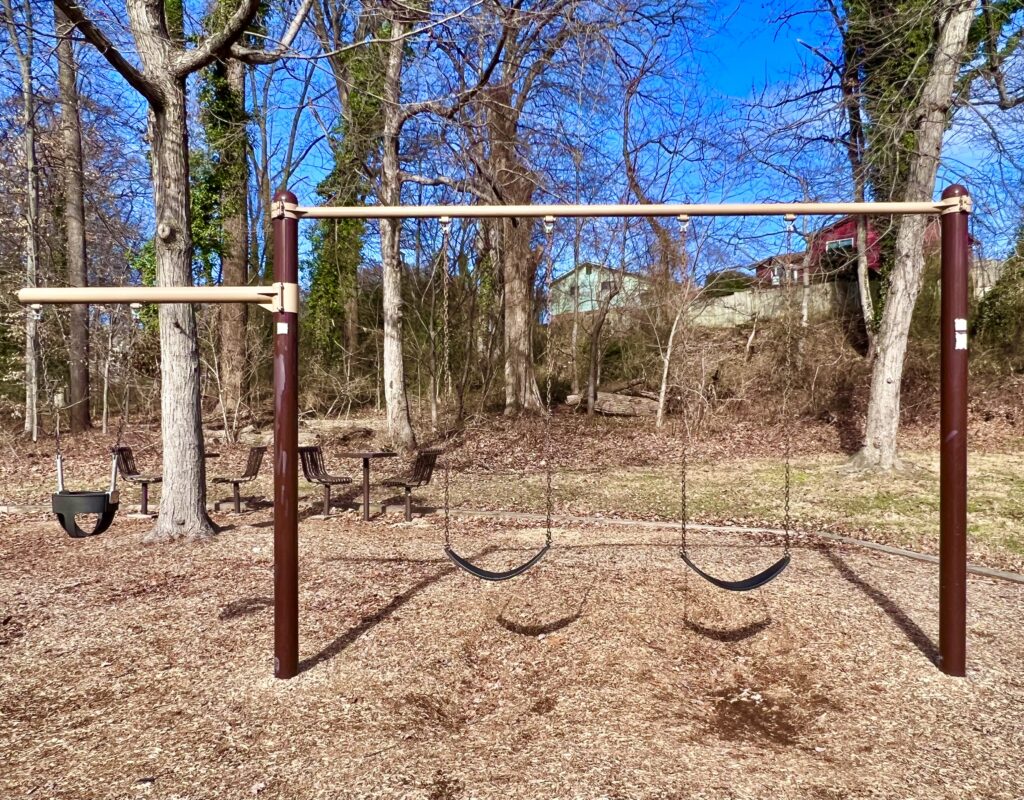 Adelphi Mill Park Swings
