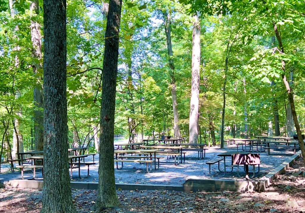 Greenbrier State Park Picnic Tables