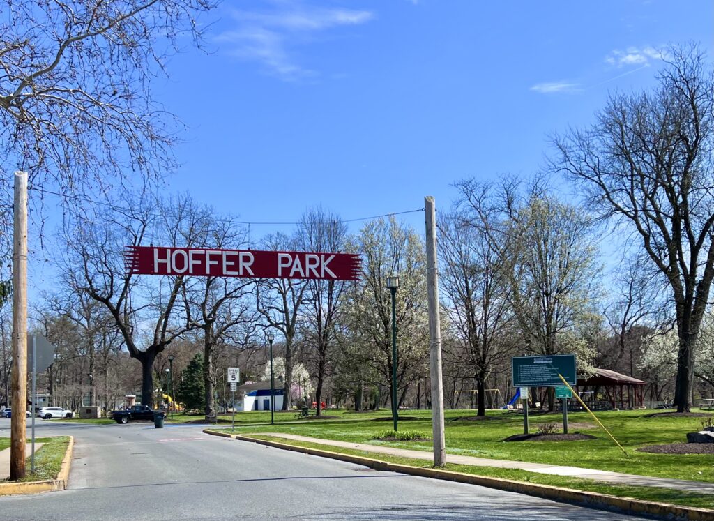 Hoffer Park Sign