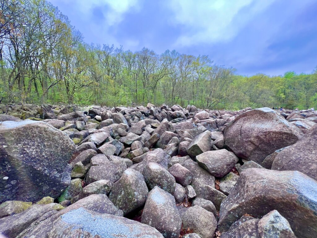 Ringing Rocks County Park Boulder Field