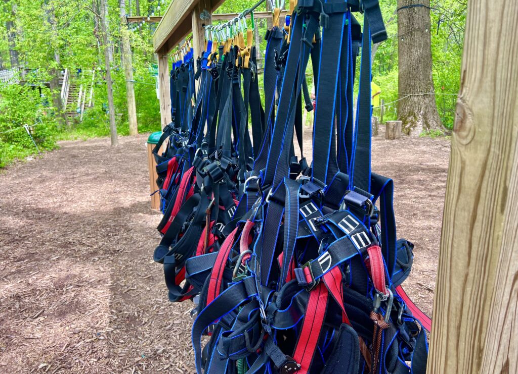 Sandy Spring Adventure Park Harnesses