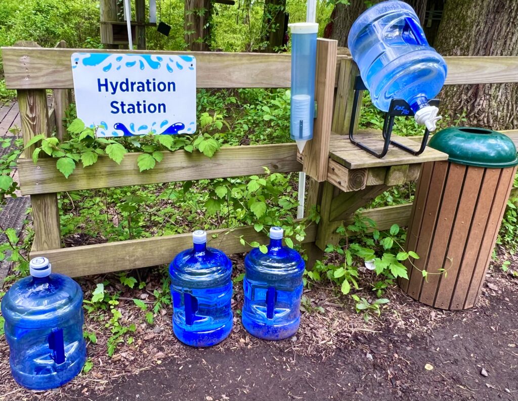 Sandy Spring Adventure Park Hydration Station