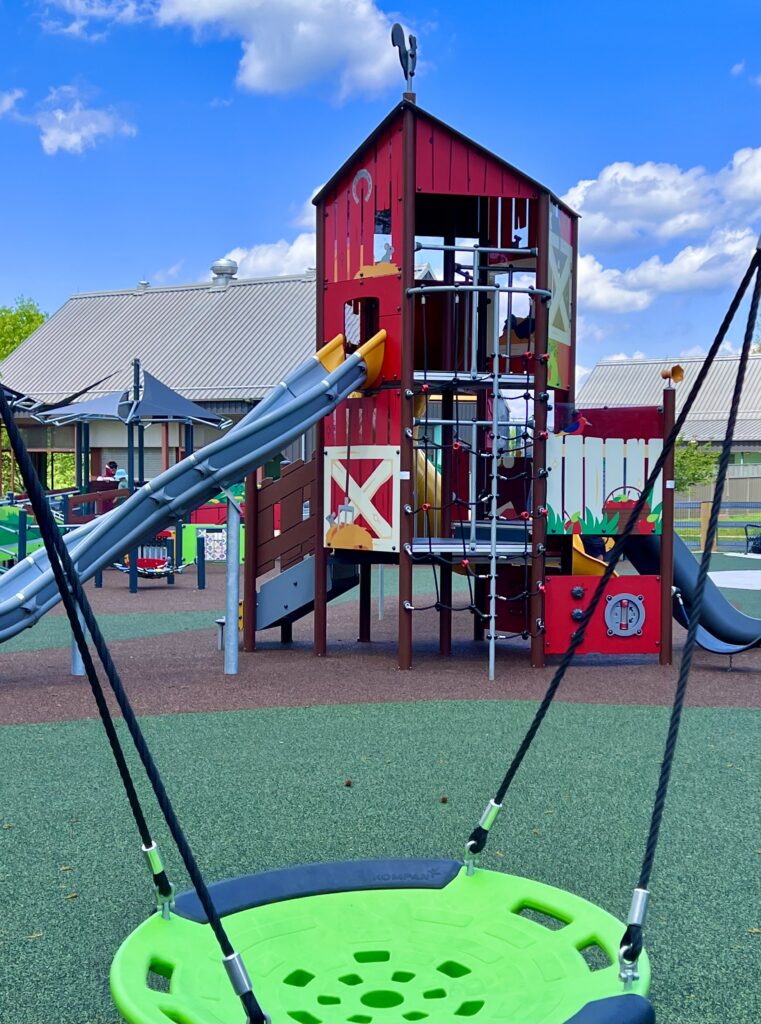 Schooley Mill Park Dish Swing