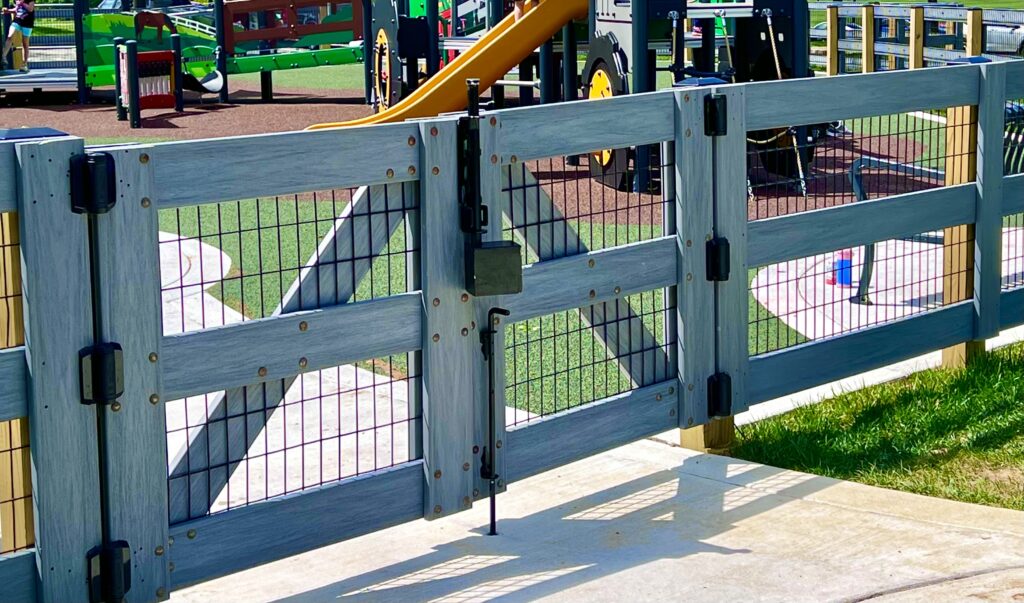 Schooley Mill Park Playground Fence