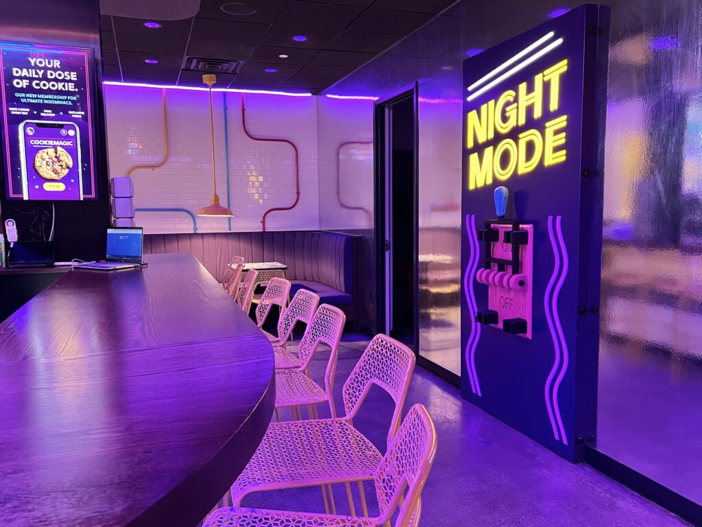 Insomnia Cookies Bar Seating