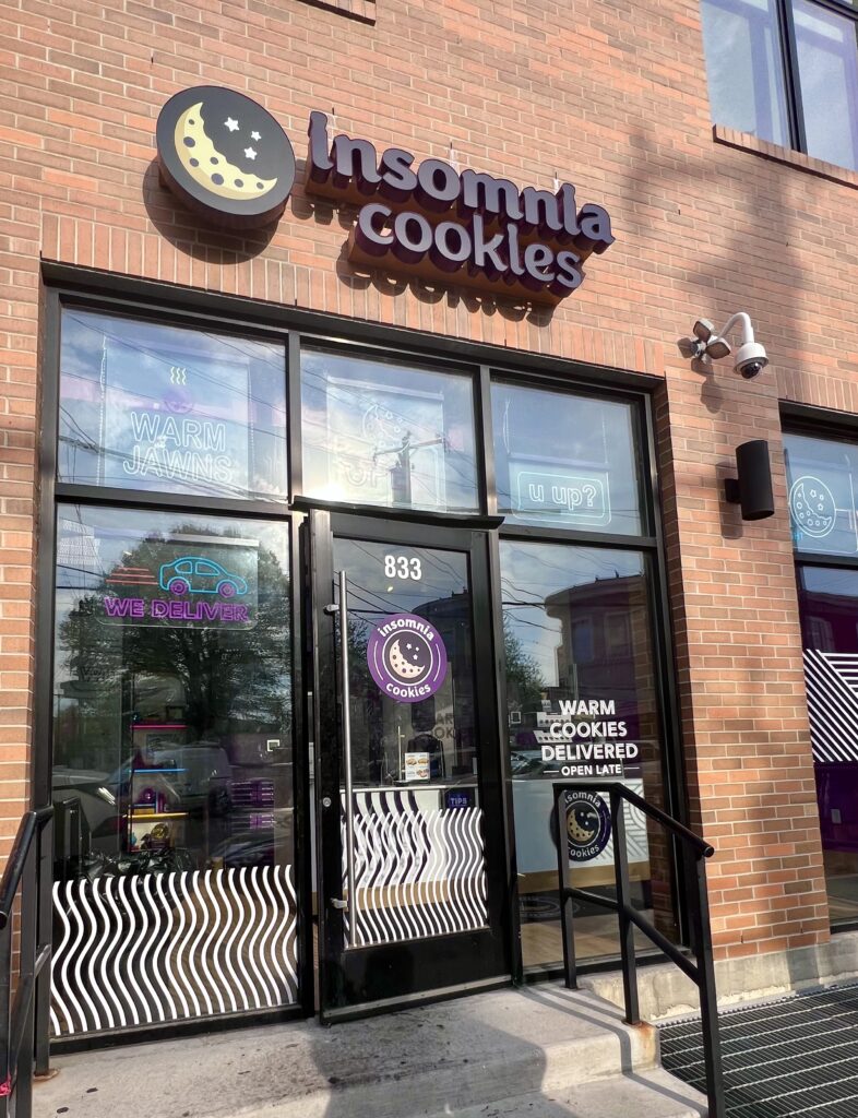 Insomnia Cookies Entrance