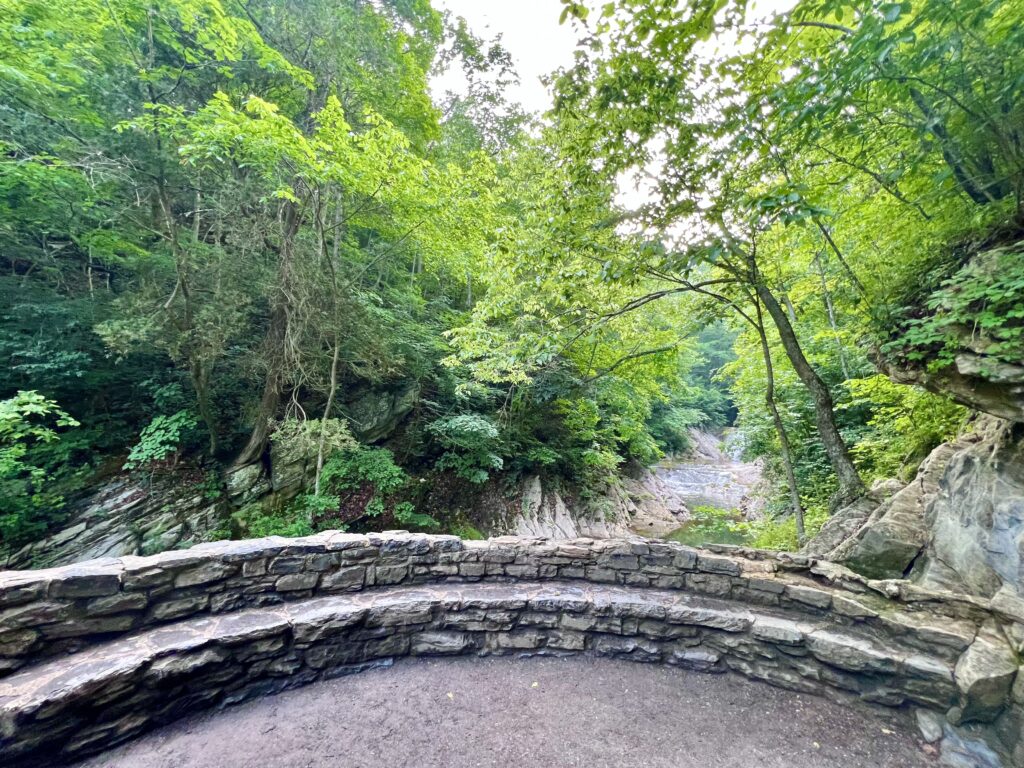 Natural Bridge State Park Trail End