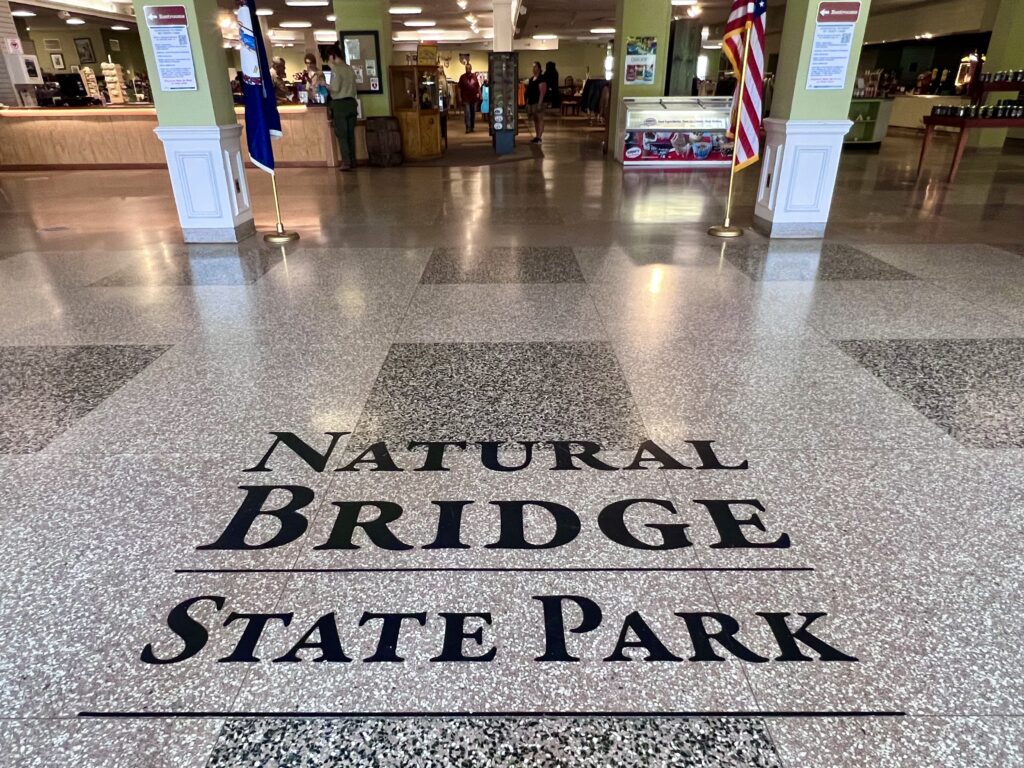 Natural Bridge State Park Visitor Entrance