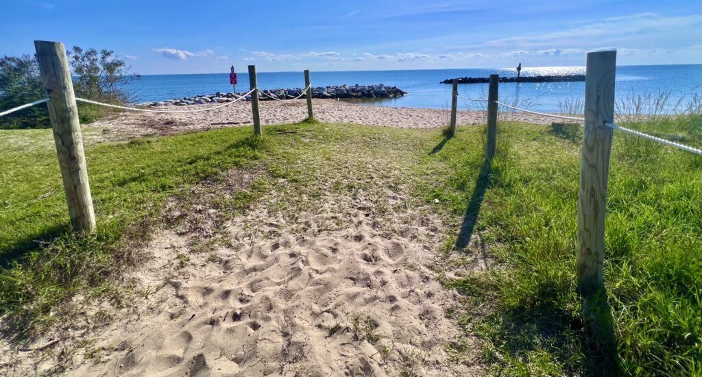 Point Lookout State Park Beach Entrance