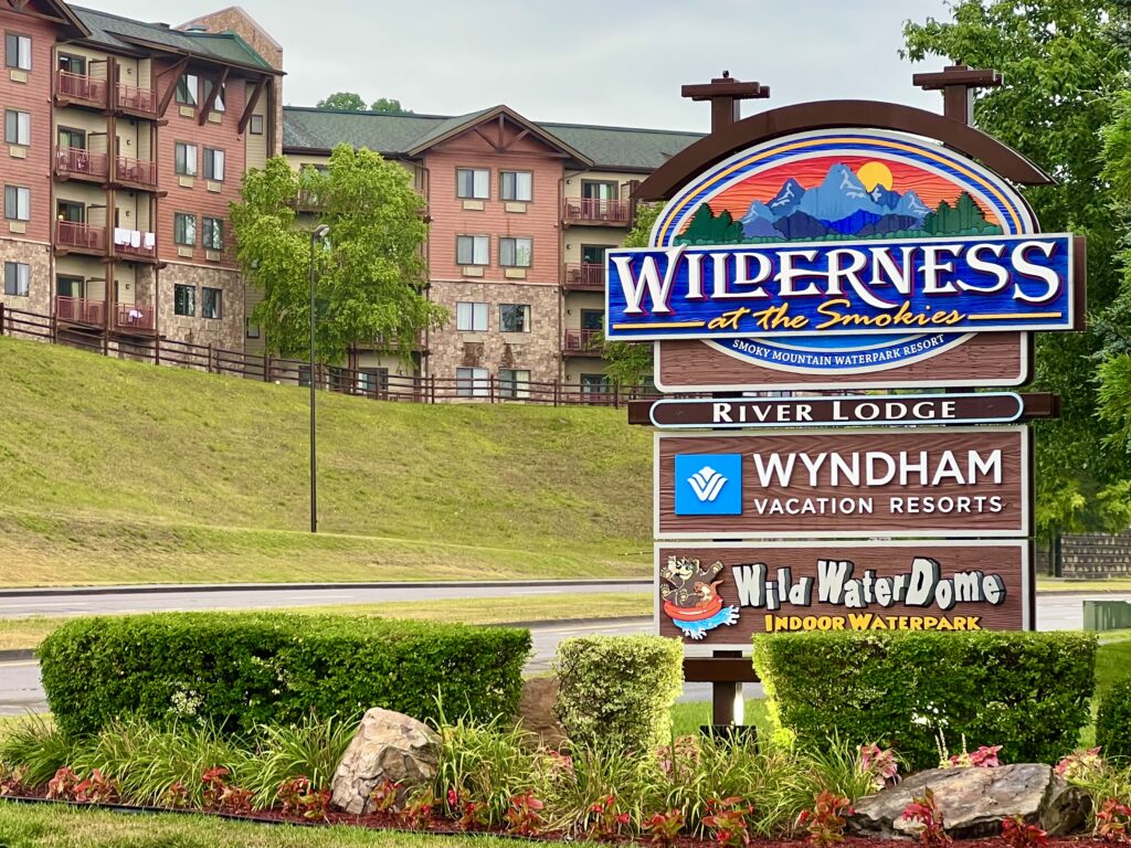 Wilderness at the Smokies Sign