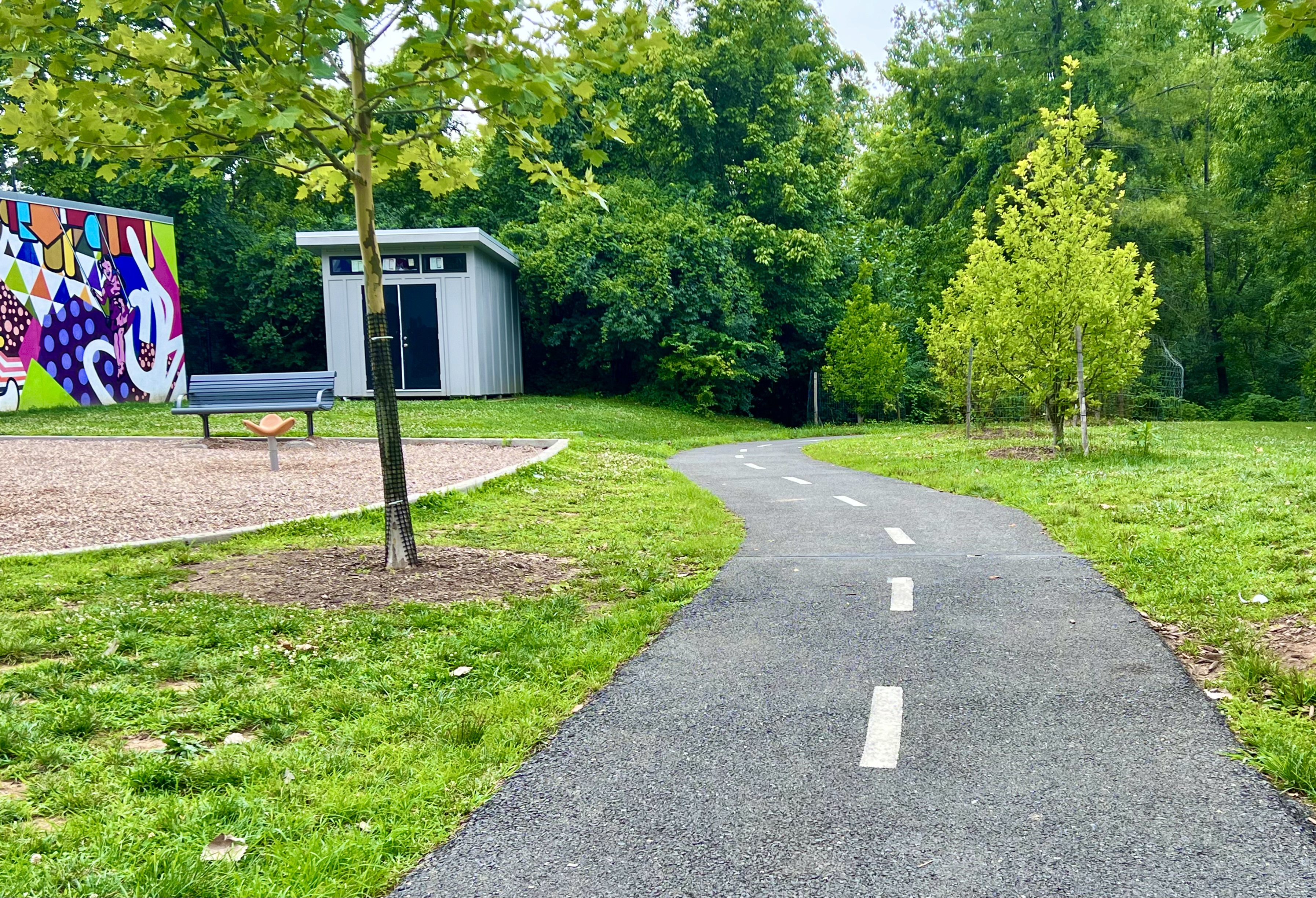 Dewey Local Park Bike Path