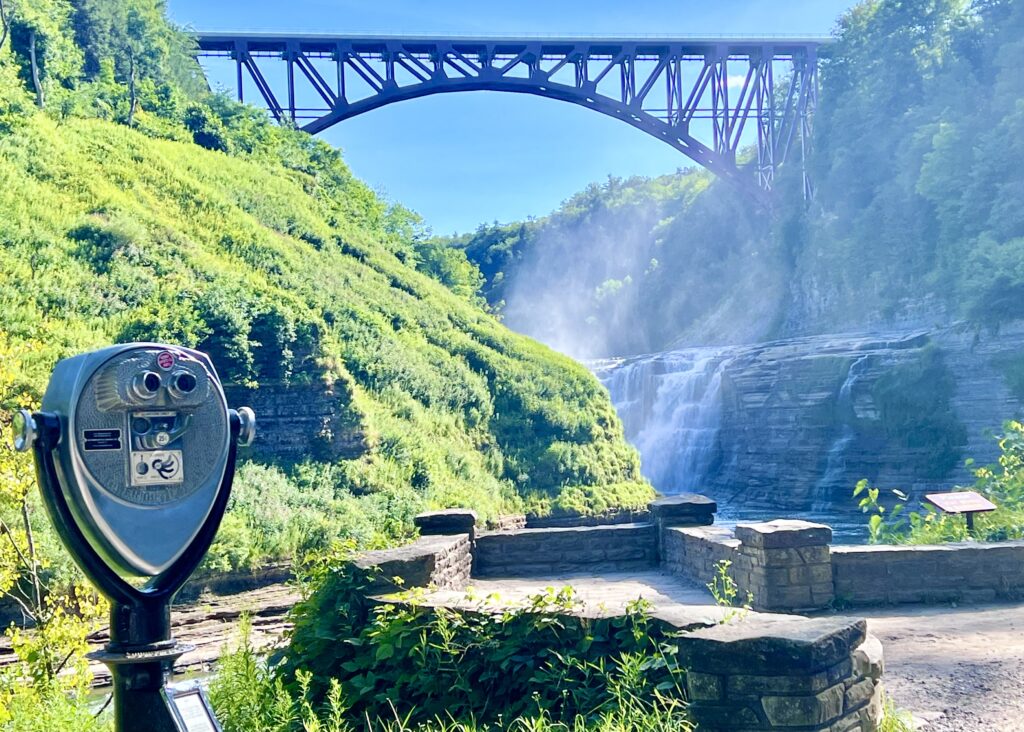 Letchworth State Park Waterfall