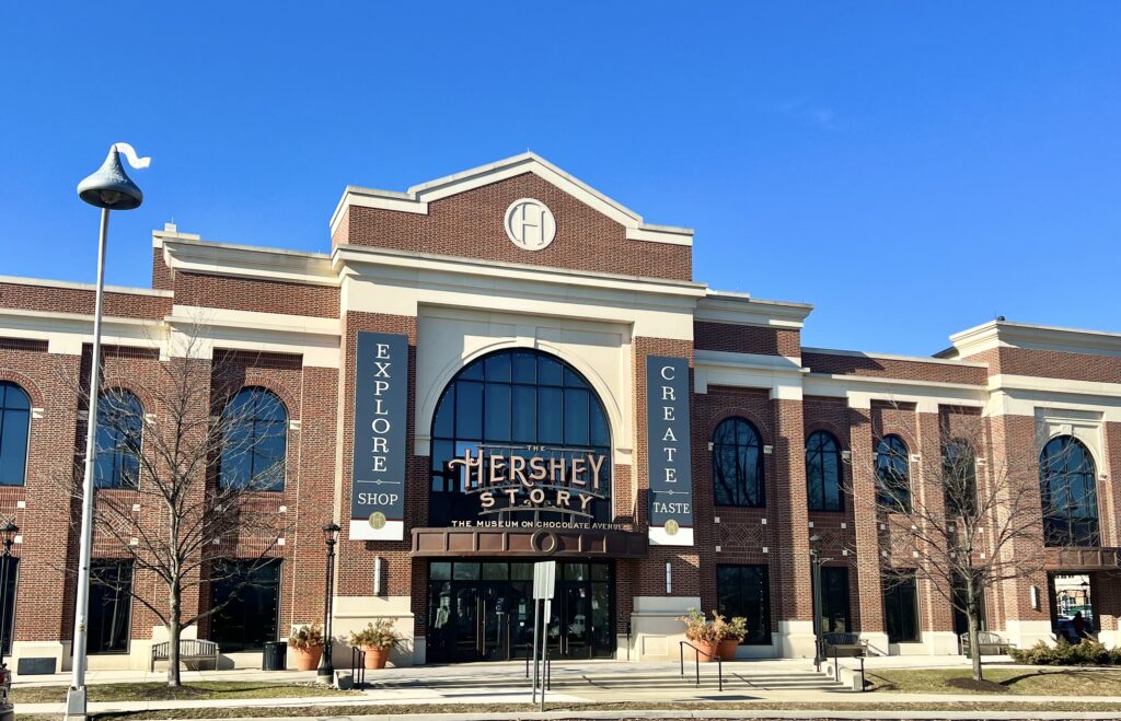 Hershey Story Entrance
