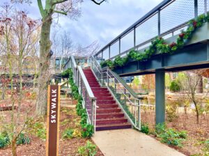Downtown Cary Park - Skywalk Entrance