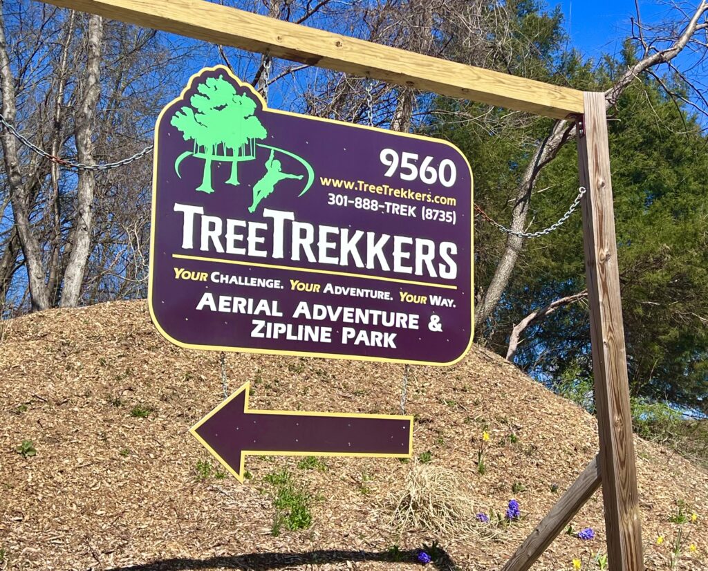 Tree Trekkers Sign