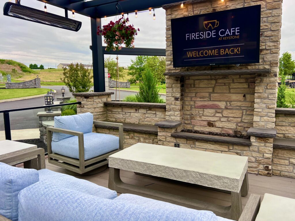 Fireside Cafe Outdoor Seating