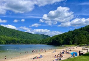 Cowans Gap Lake Beach