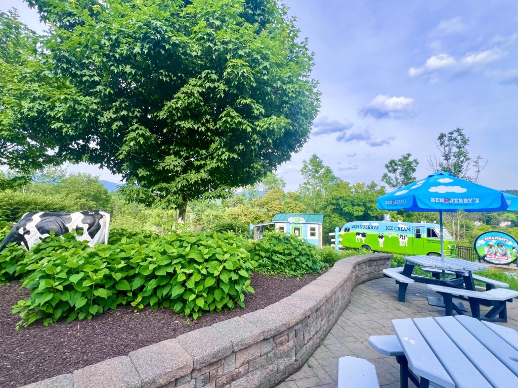 Ben & Jerry's Picnic Tables