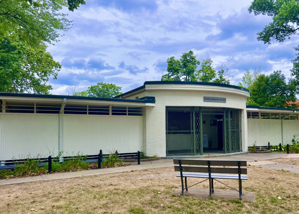 Berkley Springs State Park Pool Entrance