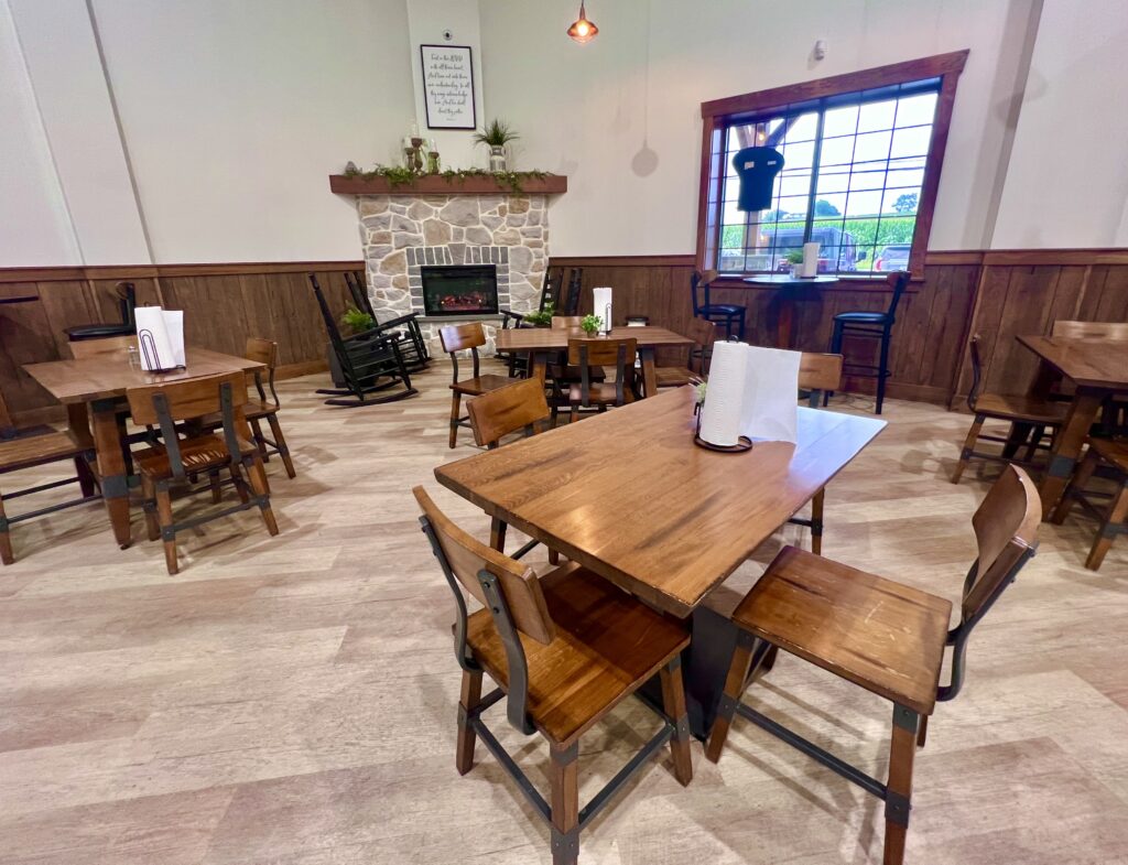 Lapp Valley Farm Café Seating