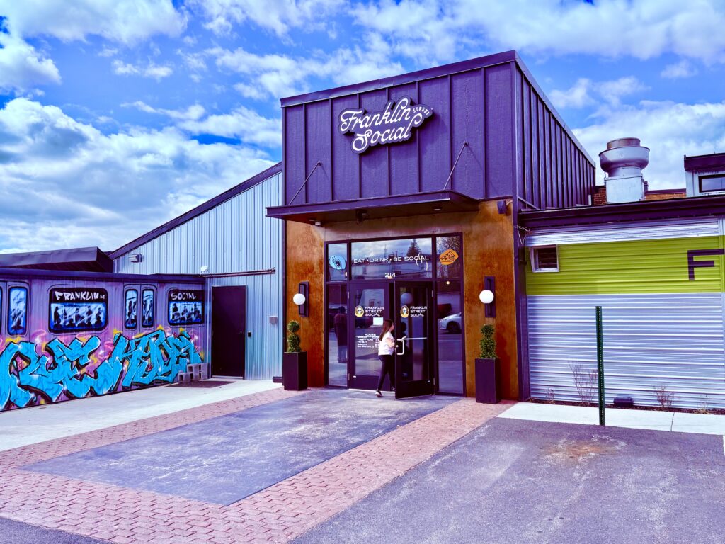 Franklin Street Social Entrance
