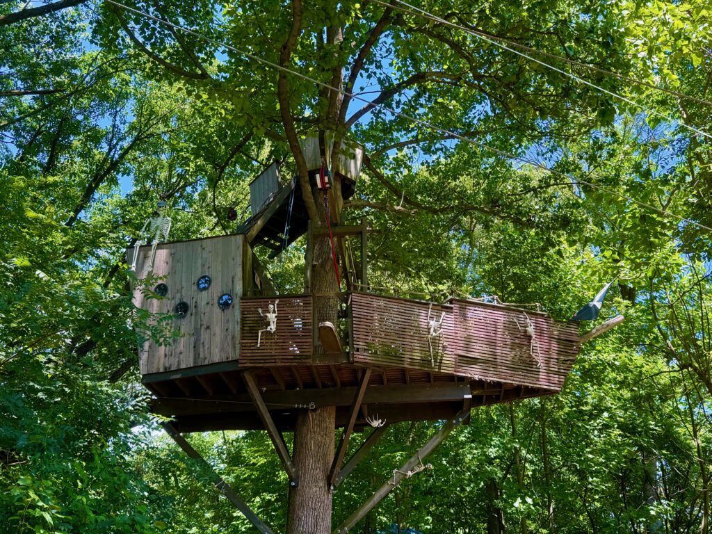 Pirate Ship Treehouse World