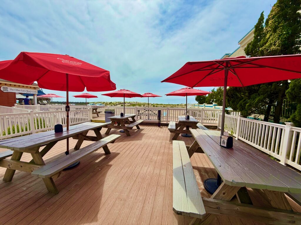 Lucy the Elephant Cafe Seating