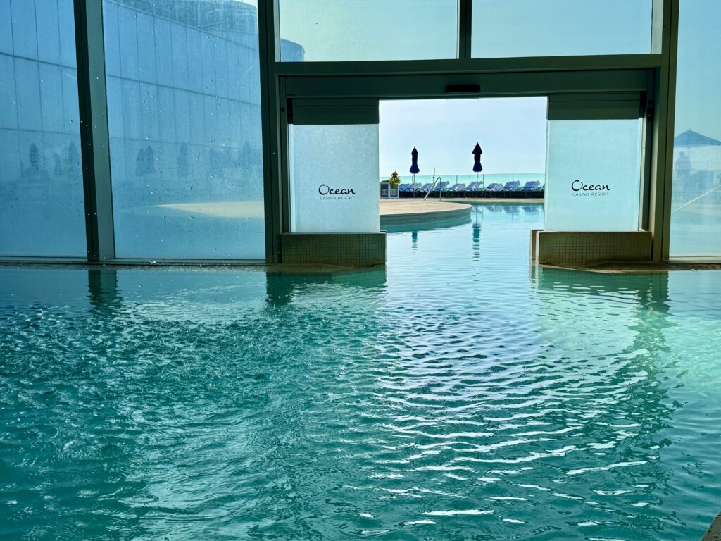 Ocean Resort Pool Door